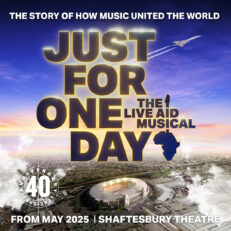 Just For One Day | Tues 21 Oct 2025 | STALLS | 7.30pm | Shaftesbury Theatre