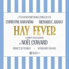 Hay Fever | Tues 6 Oct 2026 | Royal Circle | 7.30pm | Wyndham's Theatre