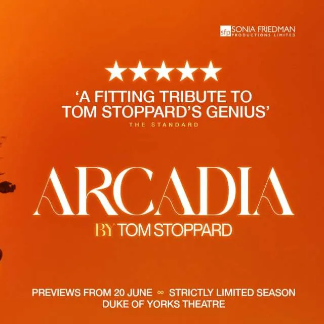Arcadia | Thurs 2 July 2026 | Stalls | 7pm | Duke Of York